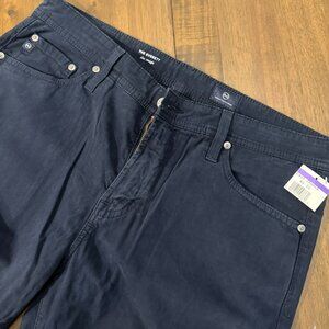 AG Jeans Men’s The Everett Slim Straight 33x32 Dark Blue